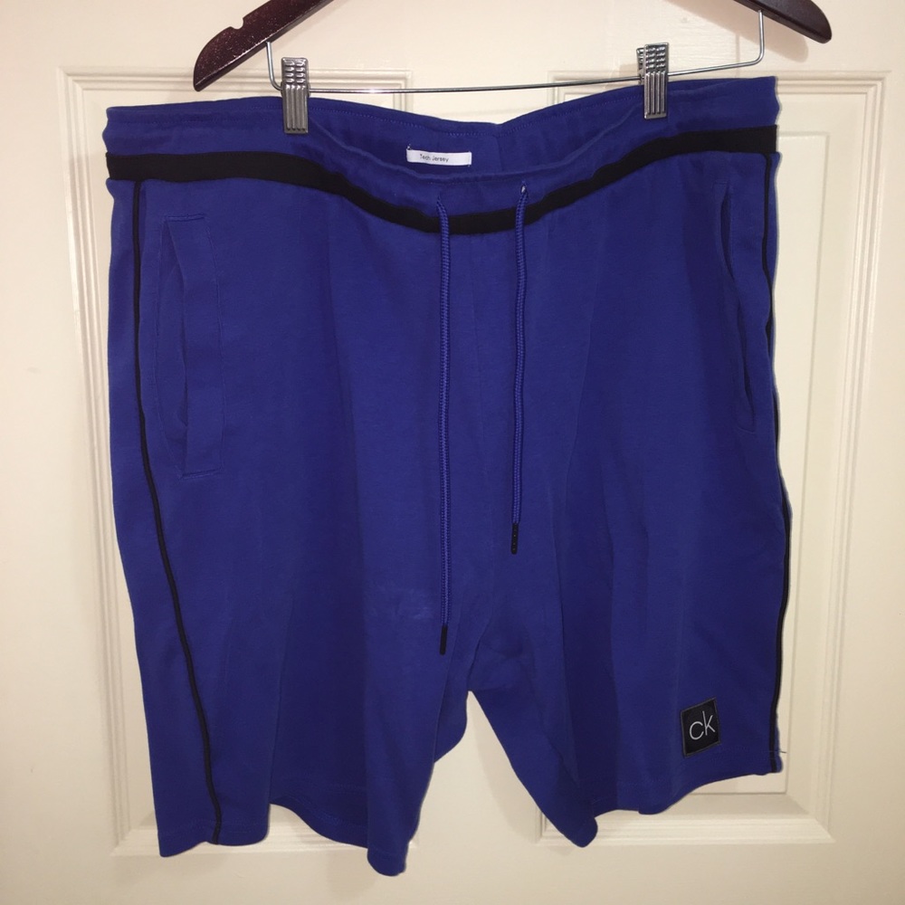 Calvin Klein size XXL blue lounge shorts